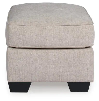 Modmax Oversized Accent Ottoman;Oyster