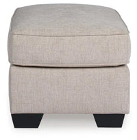 Modmax Oversized Accent Ottoman;Oyster