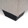 Modmax Oversized Accent Ottoman;Oyster