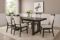 Neymorton Dining Room Set;Dark Grayish Brown