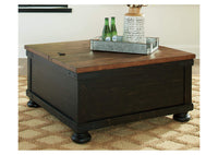 Valebeck Coffee Table with Lift Top - Ashley Furniture - Brunei