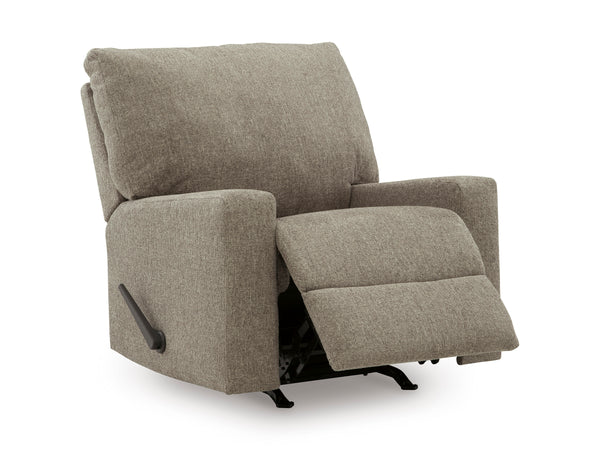Newellen Rocker Recliner;Hemp