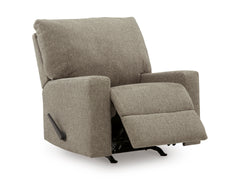 Newellen Rocker Recliner;Hemp