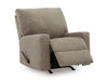 Newellen Rocker Recliner;Hemp