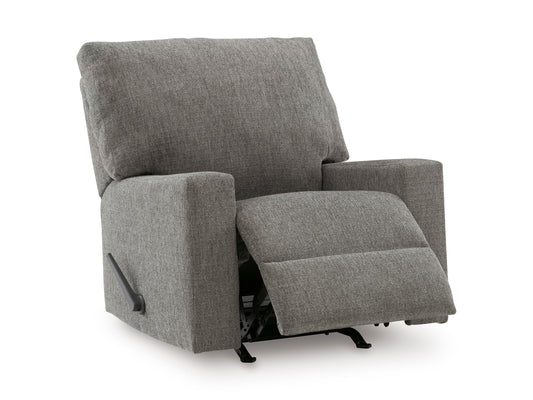 Newellen Rocker Recliner;Greystone