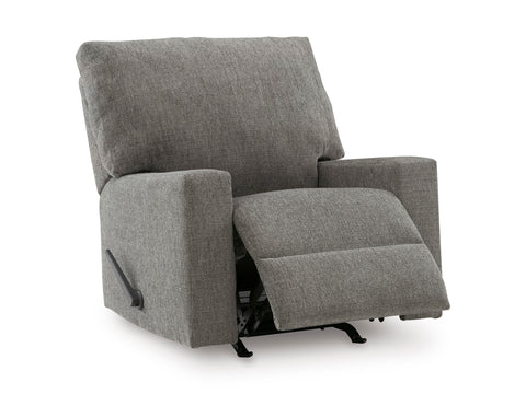 Newellen Rocker Recliner;Greystone