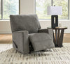 Newellen Rocker Recliner;Greystone