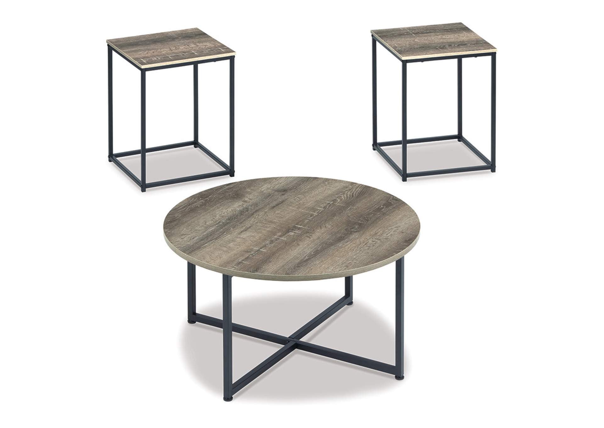 Wadeworth Table (Set of 3) - Ashley Furniture - Brunei
