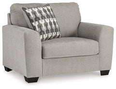 Avenal Park Chair and a Half;Flannel