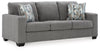 Deltona Queen Sofa Sleeper;Graphite