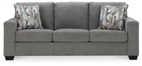 Deltona Queen Sofa Sleeper;Graphite