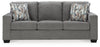 Deltona Queen Sofa Sleeper;Graphite