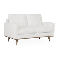 Crofton Heights Loveseat;Chalk