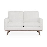 Crofton Heights Loveseat;Chalk