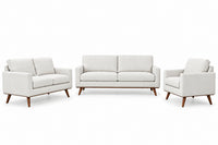 Crofton Heights Sofa Set;Chalk