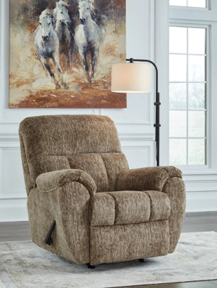 Rampant Rocker Recliner; Taupe