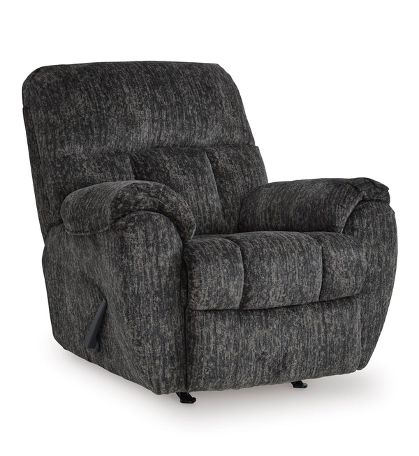 Rampant Rocker Recliner;Gunmetal