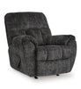 Rampant Rocker Recliner;Gunmetal