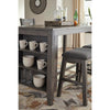 Caitbrook Counter Height Dining Table with Trestle Base