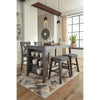 Caitbrook Counter Height Dining Table with Trestle Base
