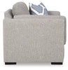 Evansley Chair and A Half; Pewter