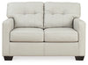 Belziani - Coconut Loveseat