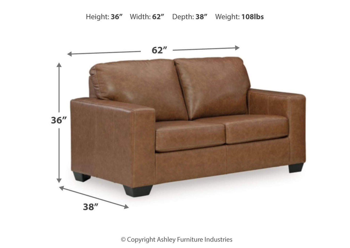 Bolsena Recliner Sofa Set;Caramel