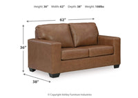 Bolsena Recliner Sofa Set;Caramel