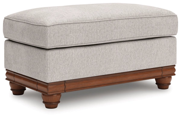 Stoughton Ottoman;SANDSTONE