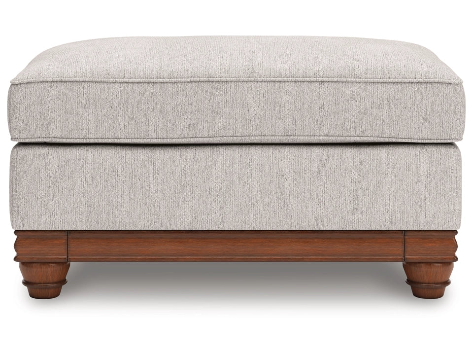 Stoughton Ottoman;SANDSTONE