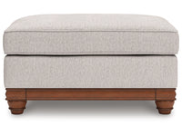 Stoughton Ottoman;SANDSTONE