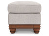 Stoughton Ottoman;SANDSTONE