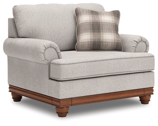 Stoughton Chair and a Half;Sandstone
