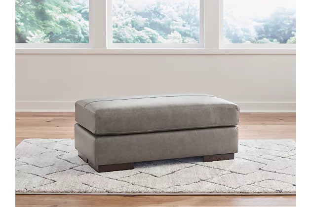 Lombardia Ottoman - Ashley Furniture - Brunei