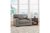 Lombardia Oversized Leather Chair