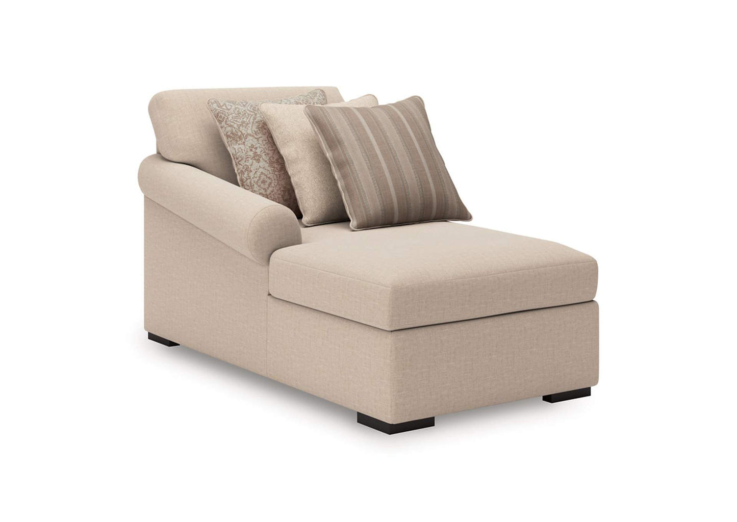 LadyMae 5-Piece Sectional with Chaise;Twill