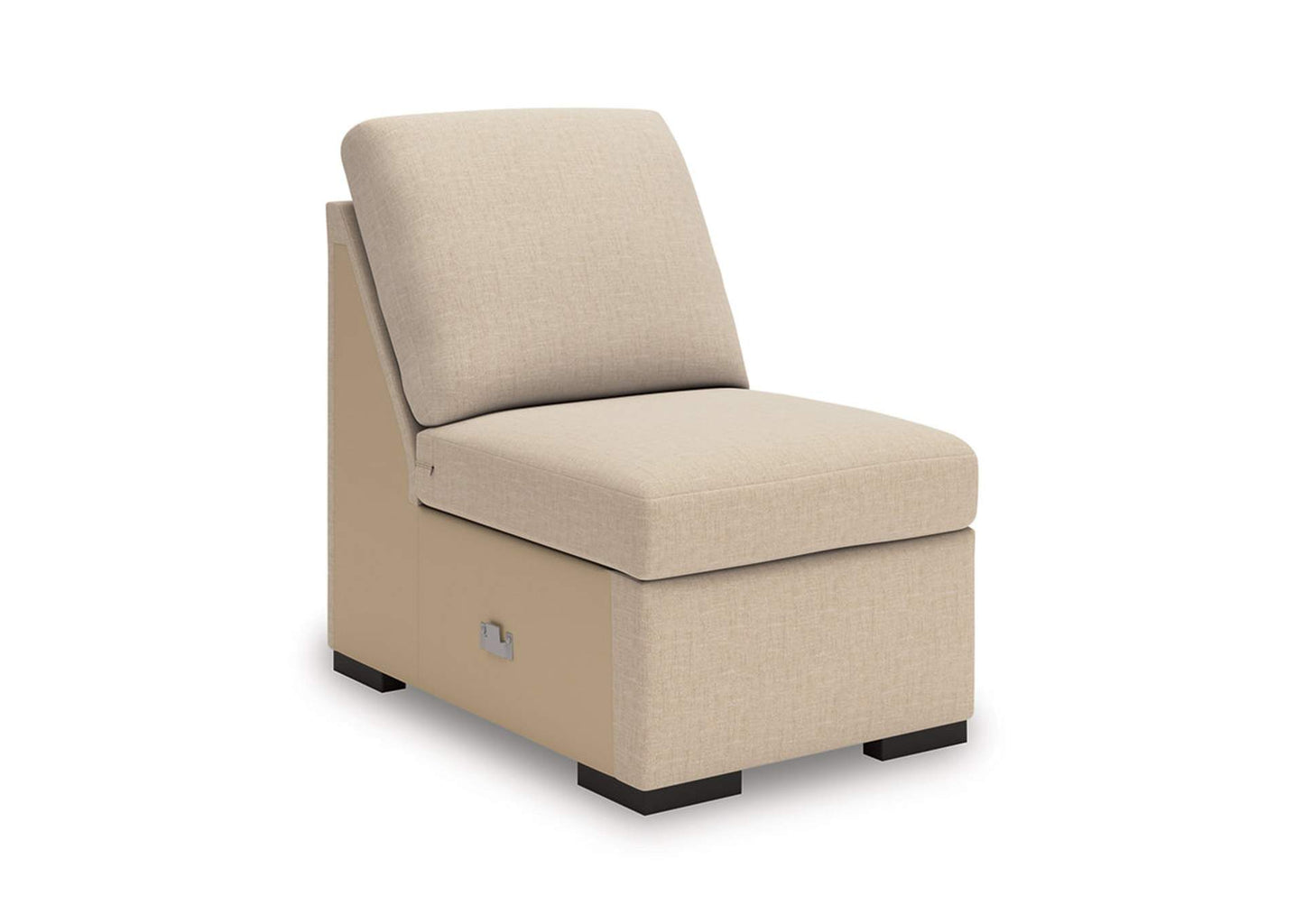 LadyMae 5-Piece Sectional with Chaise;Twill