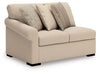 LadyMae 5-Piece Sectional with Chaise;Twill