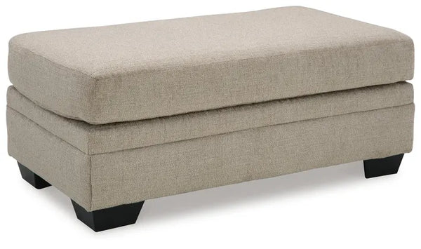 Stonemeade Ottoman;Taupe