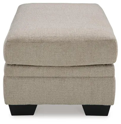 Stonemeade Ottoman;Taupe