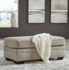 Stonemeade Ottoman;Taupe