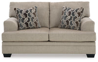 Stonemeade Loveseat;Taupe
