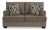 Stonemeade Loveseat;Nutmeg