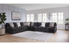 Lavernett 4-Piece Sectional and Ottoman