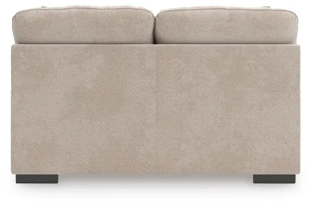 High Profile Loveseat;Taupe