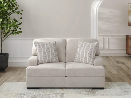 High Profile Loveseat;Taupe