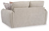 Seyler Loveseat; Sand