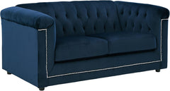 LOVESEAT-JOSANNA BLUE