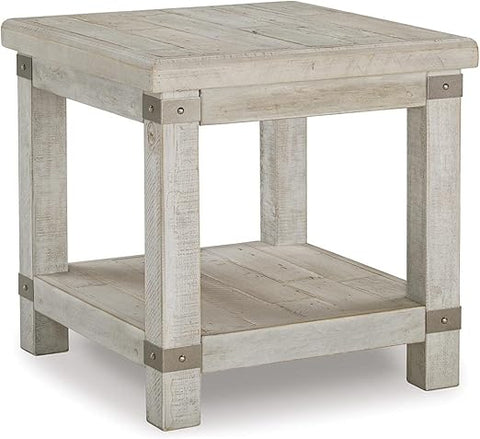 Corris End Table;White