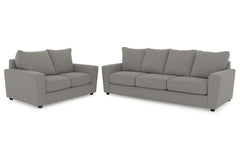 Stairatt Sofa Set;Charcoal
